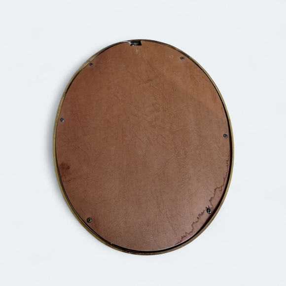 Vintage Homco Oval Framed Landscape Wall Art - Picture 7 of 7